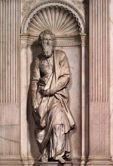 Michelangelo Buonarroti St Peter oil painting image